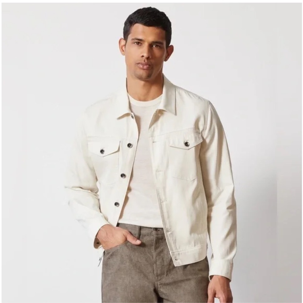 Todd Snyder Italian Lightweight Dylan Jacket Cream